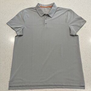 Bluffworks Piton Polo Mens 2XLT Tall Gray Classic Fit‎ Short Sleeve